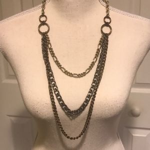Free People Multi Chain Necklace